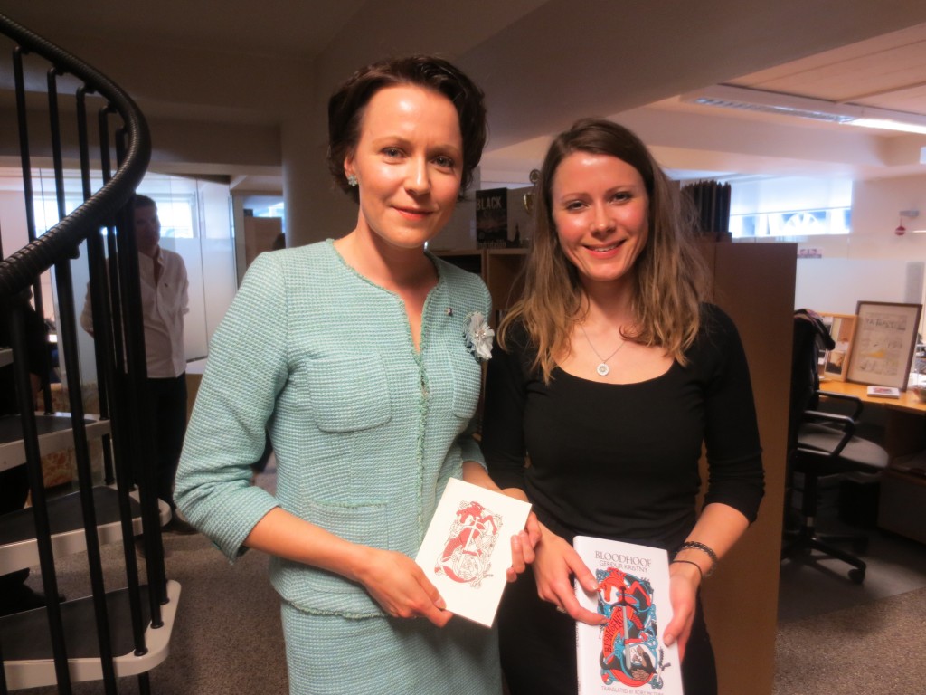 Jenny Haukio og Gerður Kristný