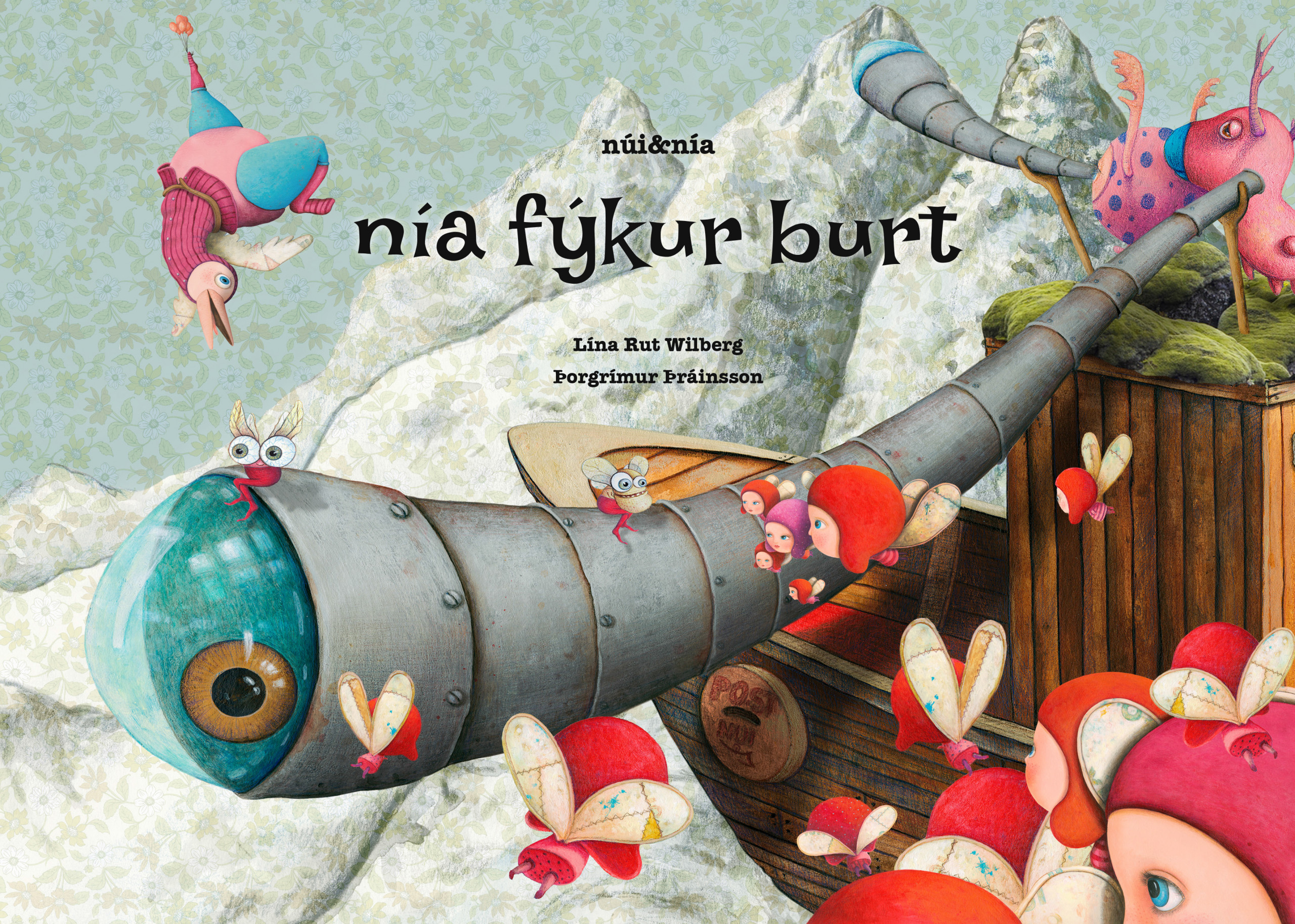 Nía fýkur burt