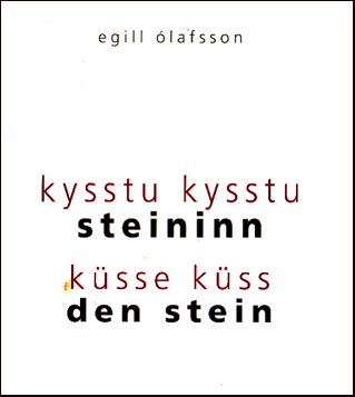 Kysstu kysstu steininn - Küsse küss den Stein