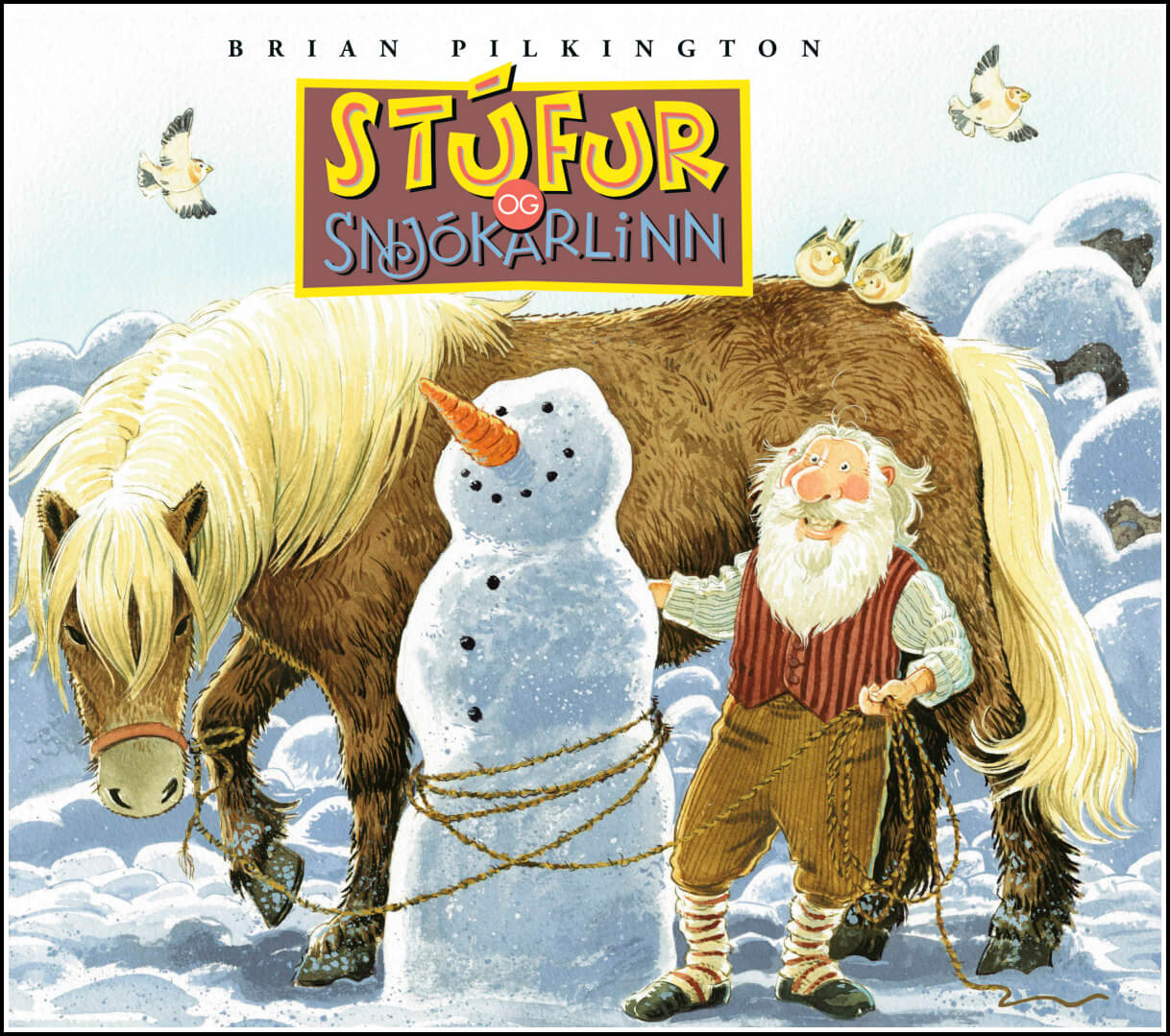 Stúfur og snjókarlinn eftir Brian Pilkington