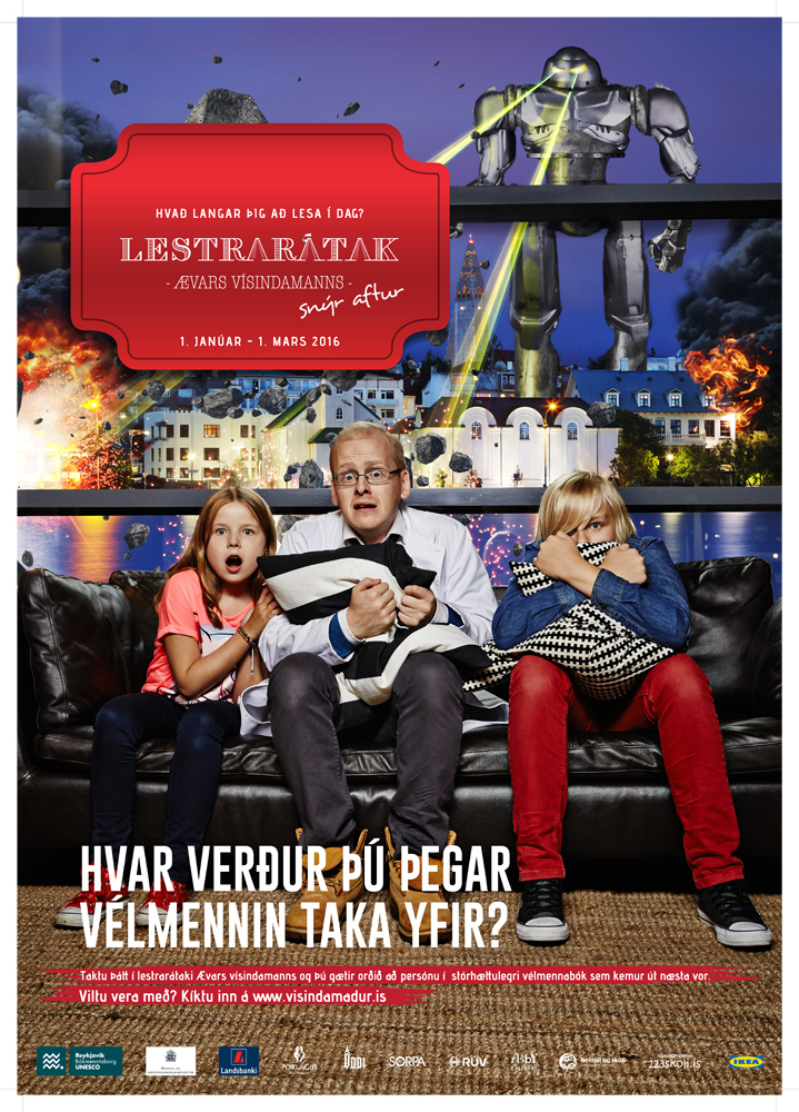 Lestrarátak Ævars vísindamanns