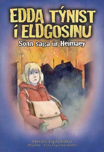 Edda týnist í eldgosinu