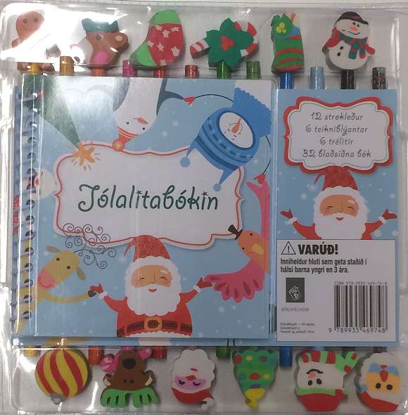Jólalitabókin