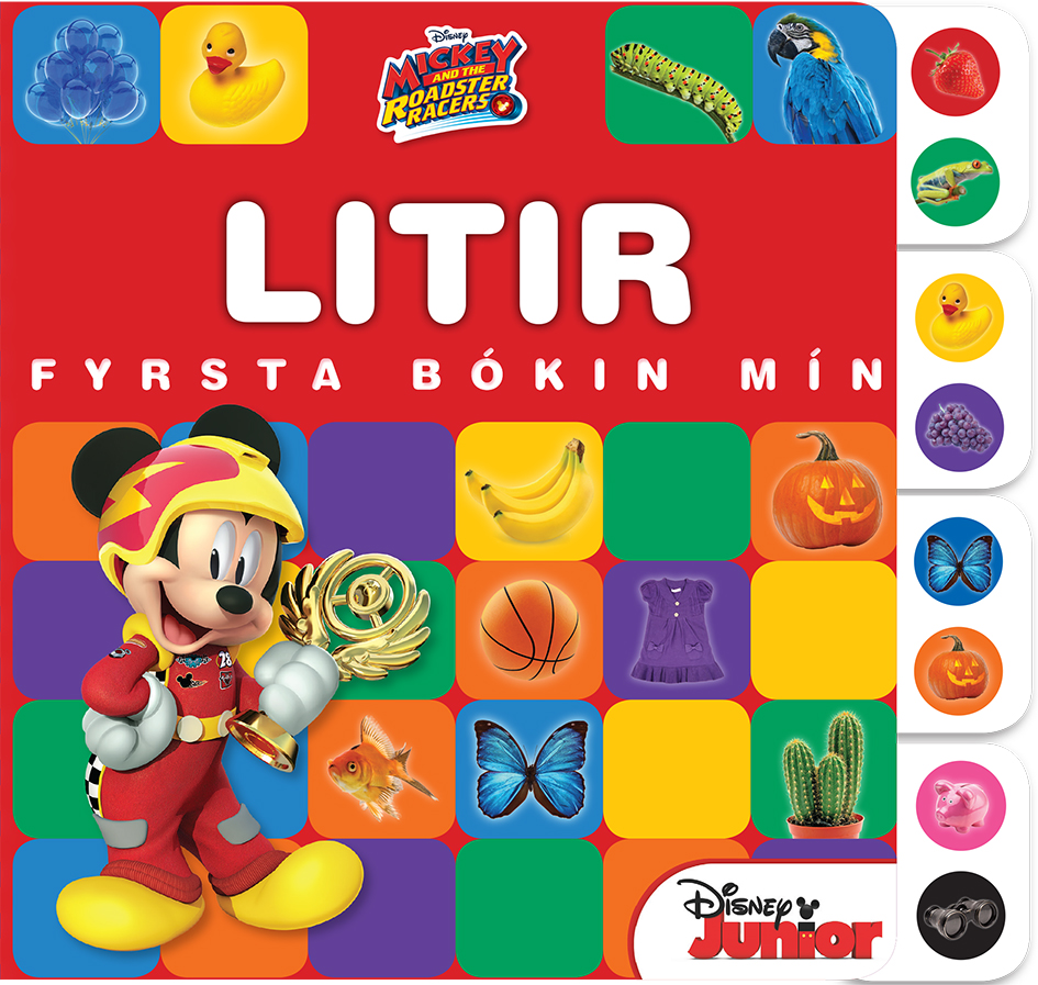 Litir - fyrsta bókin mín