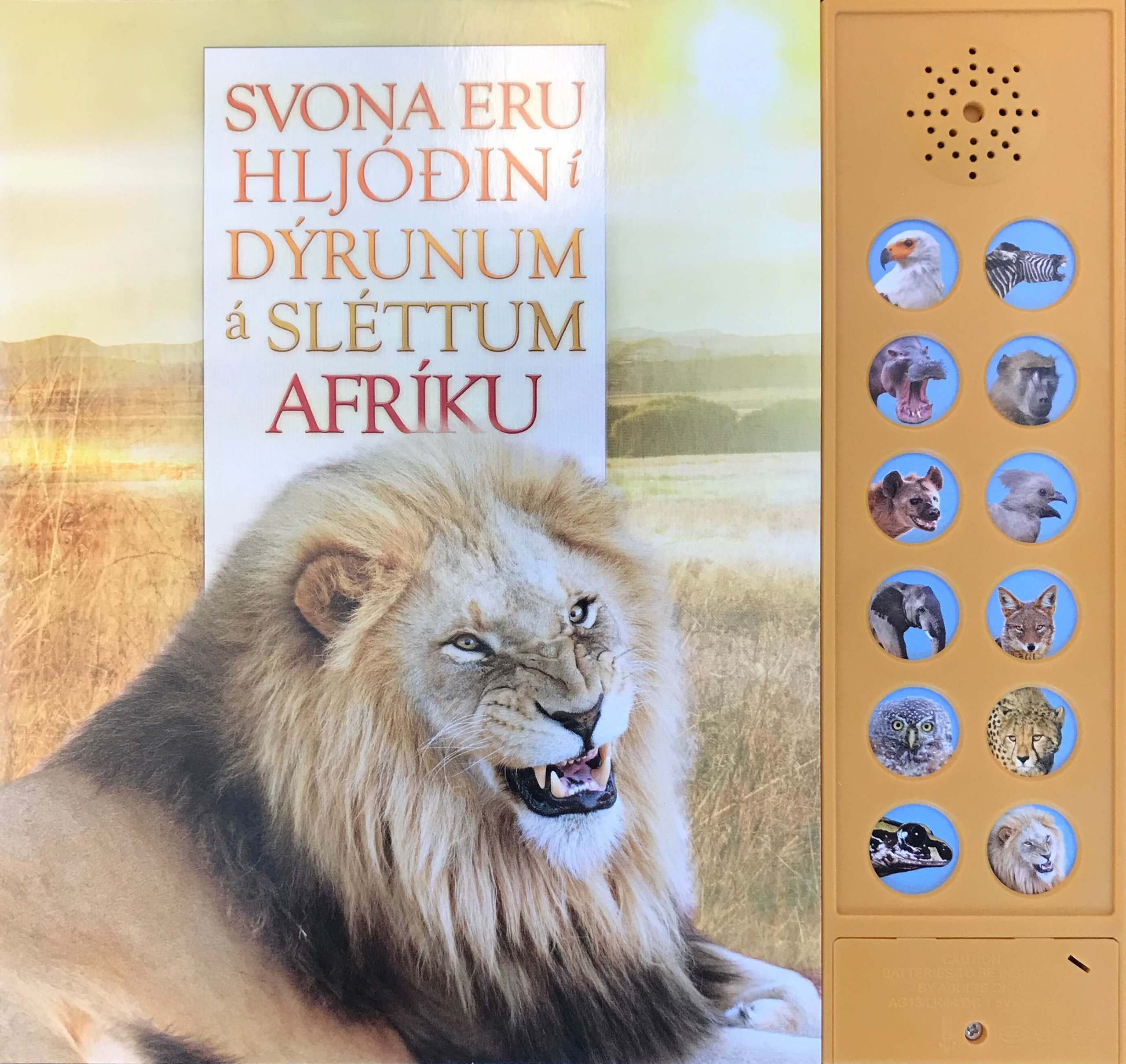 Svona eru hljóðin í dýrunum á sléttum Afríku