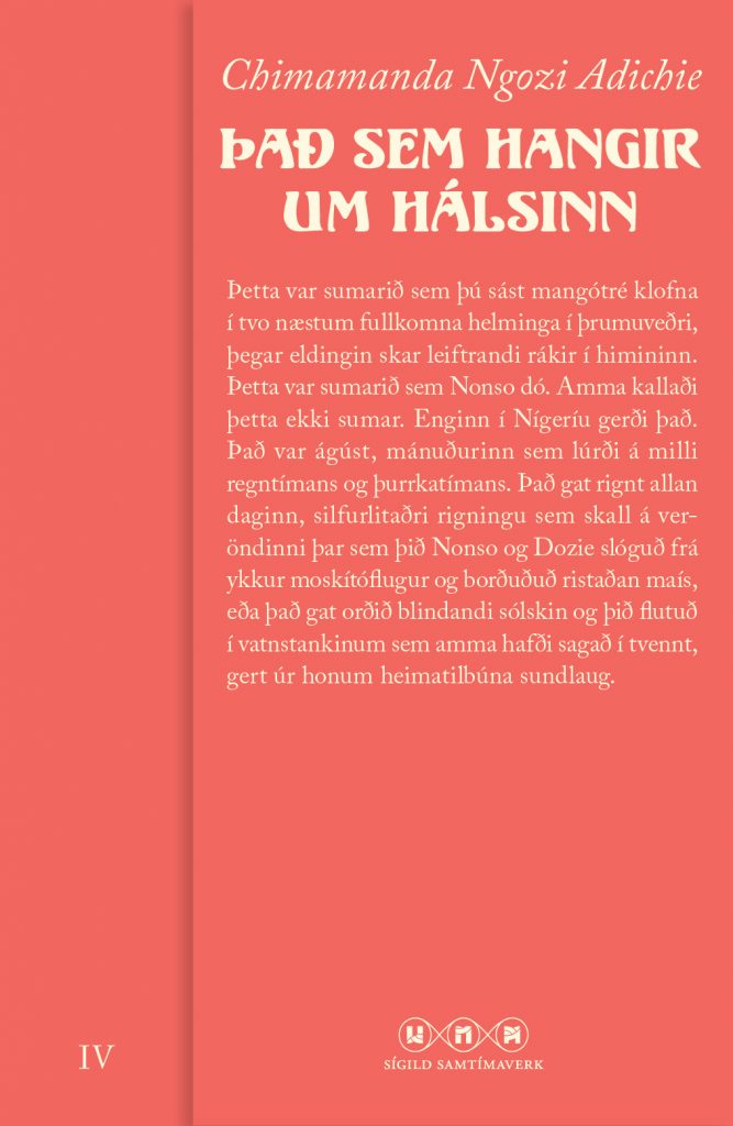 Það sem hangir um hálsinn