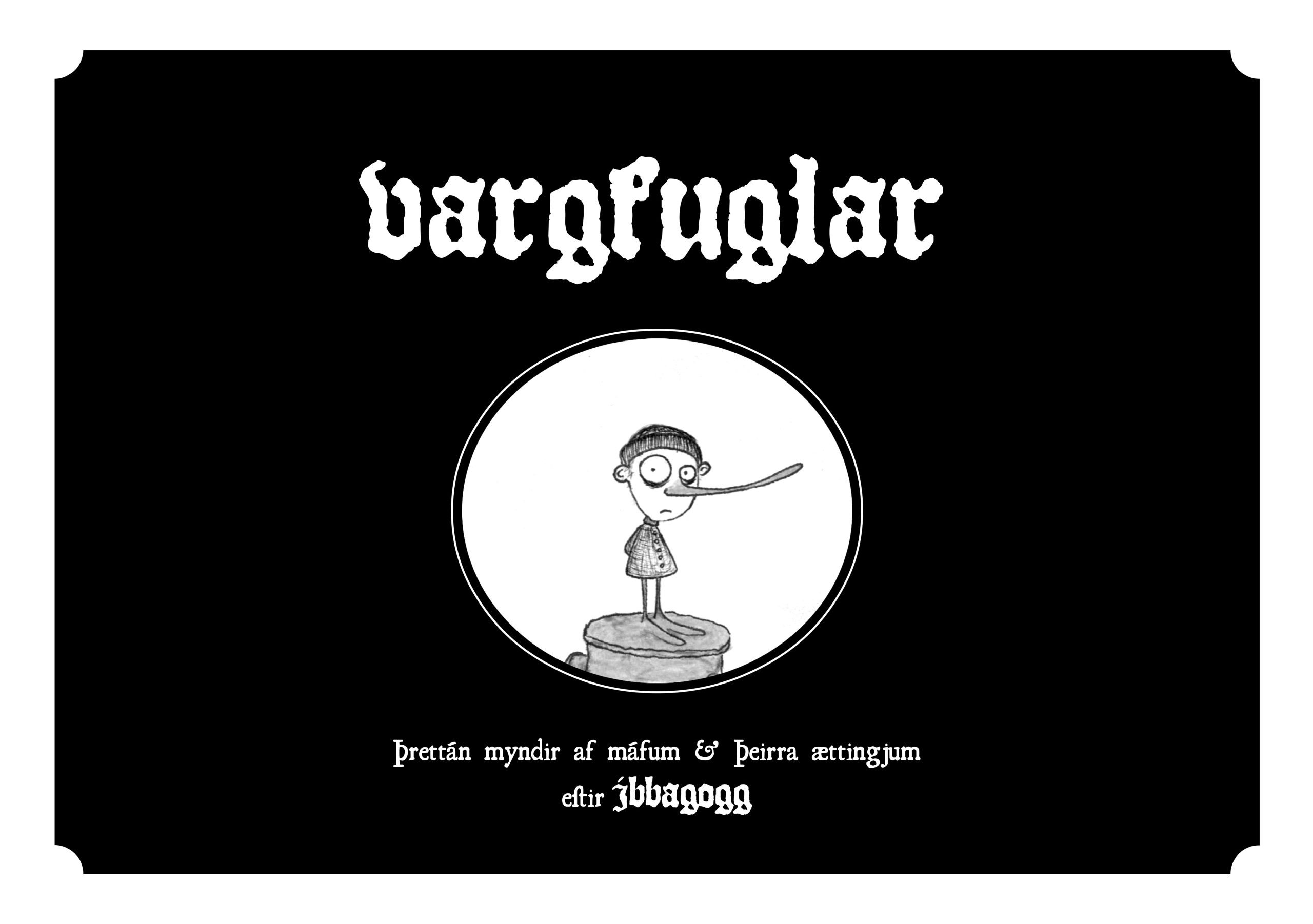 vargfuglar umslagið framaná